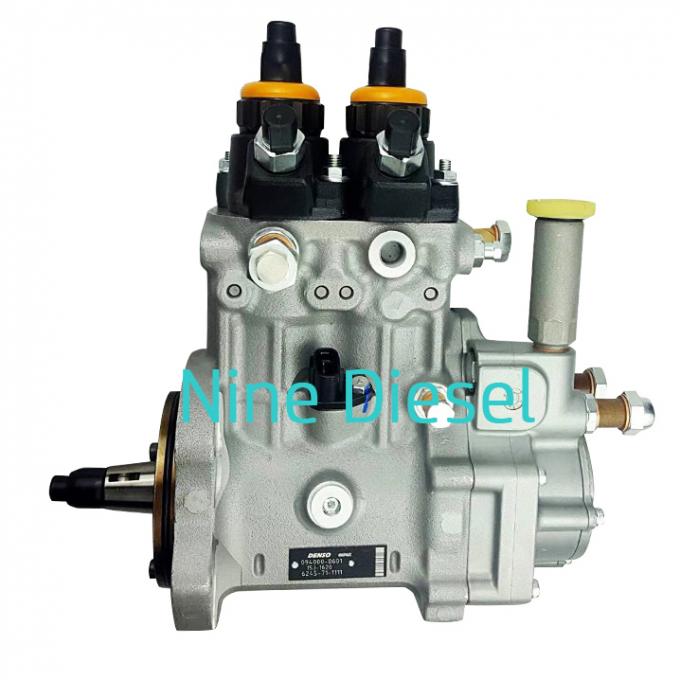 6D170 High Pressure Diesel Pump , Common Rail Fuel Injection Pump 0