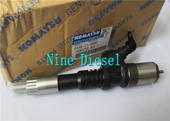 Komatsu PC 450-7 Excavator Injector 6156-11-3300 6156 11 3300 0