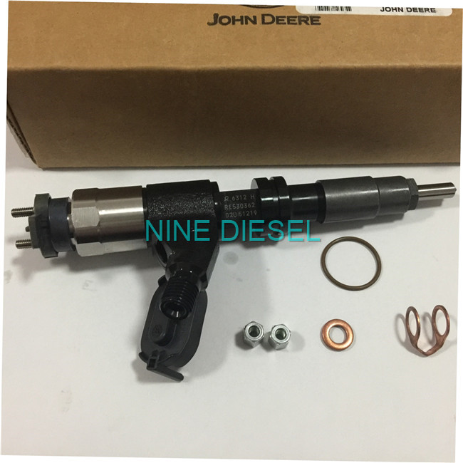 Common Rail  John Deere Diesel Injectors 095000-6312 RE530362 0